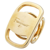 サルヴァトーレフェラガモ ヴァラ スカーフリング ゴールド メッキ レディース Salvatore Ferragamo 【中古】